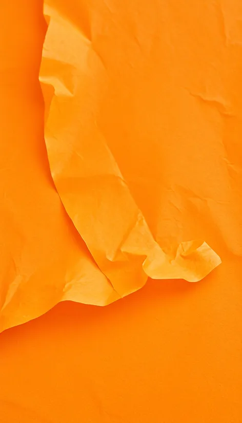 orange tissue paper