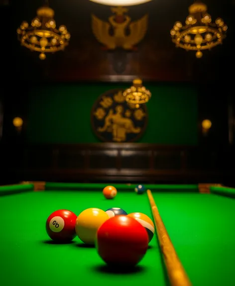 snooker table