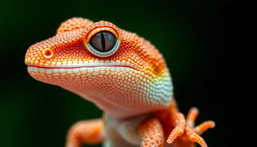 transparent gecko hand