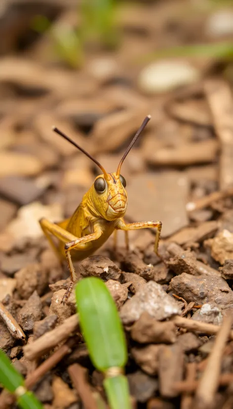 brown grasshopper