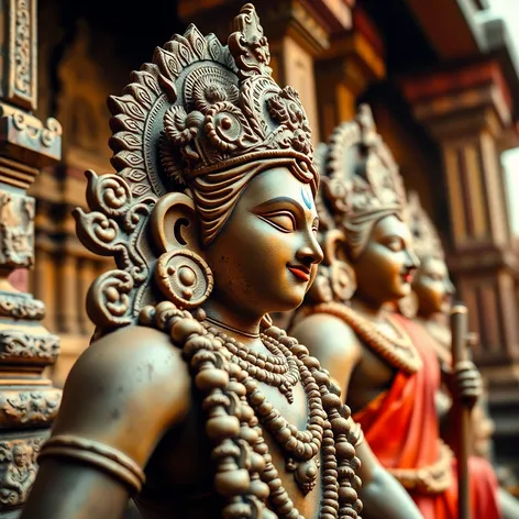 hindu statues