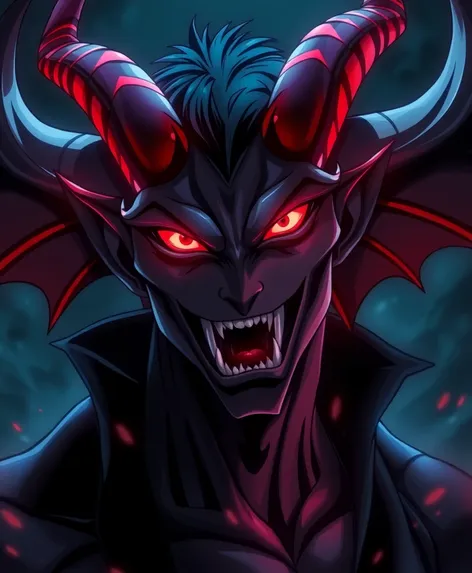 anime male demon