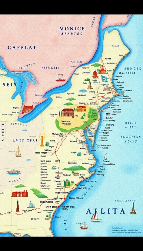 map of east coast