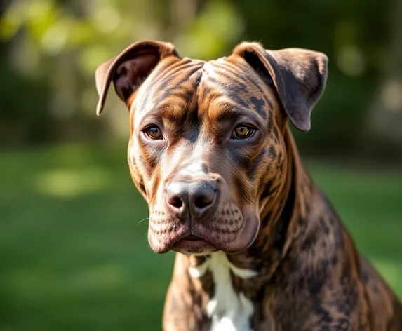 brindle pit bull