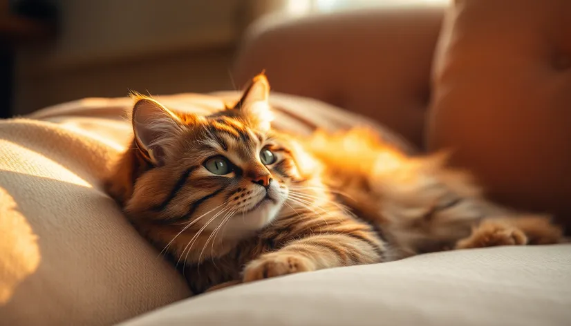 cat sofa