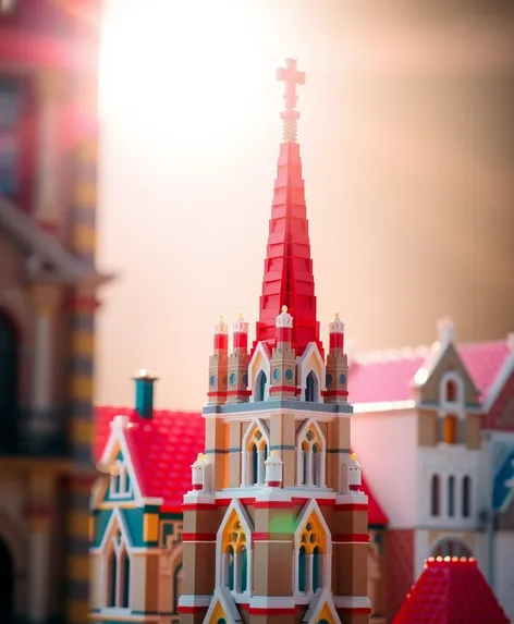 clocher d'église lego