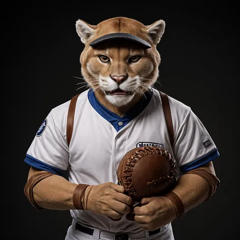 cougar mascot costume baseball