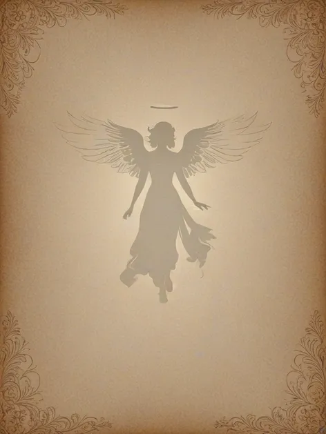 angel silhouette