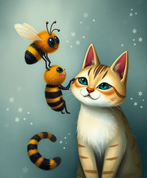 cat bee