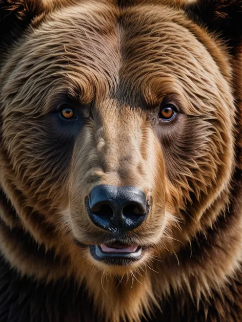 bear face