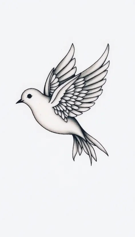 dove bird tattoo