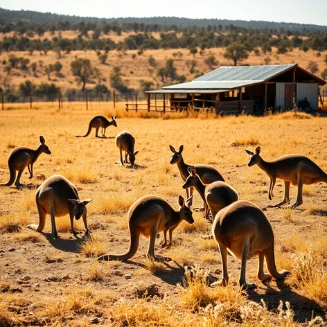 the outback kangaroo farm