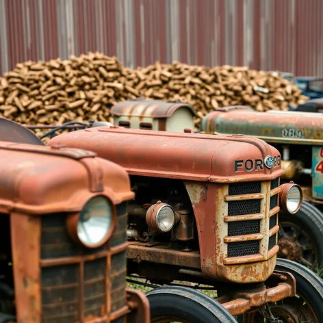 old ford tractors