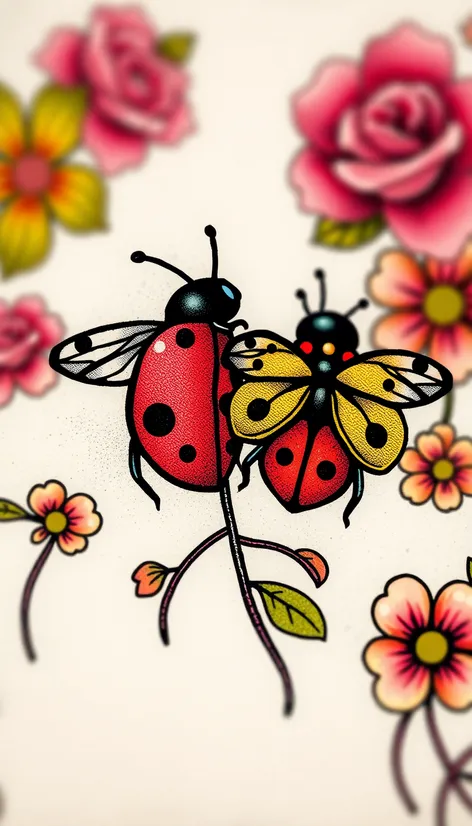 ladybug tattoos