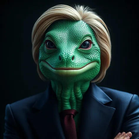 hillary clinton lizard person