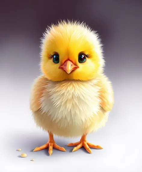 cute chick drawing