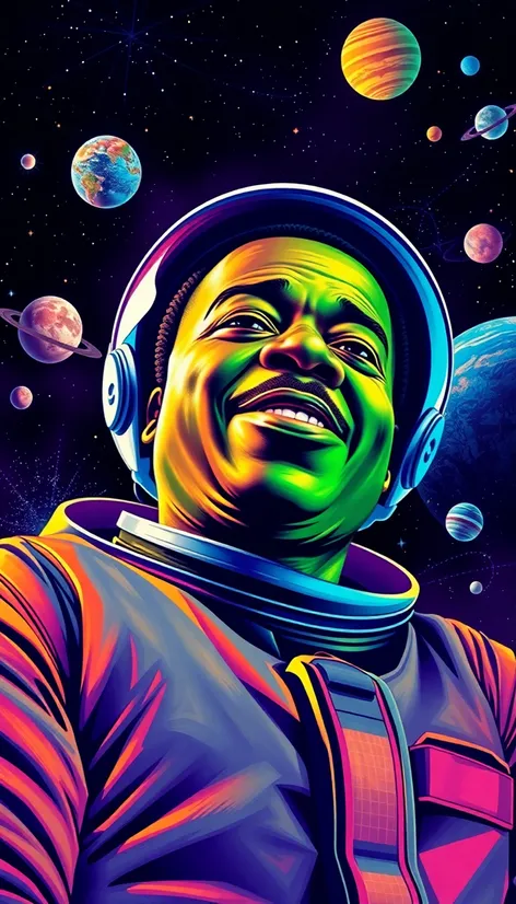 louis armstrong in space