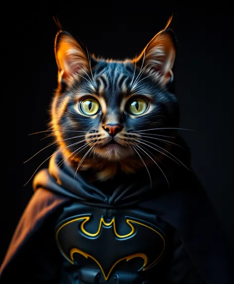 batman costume cat