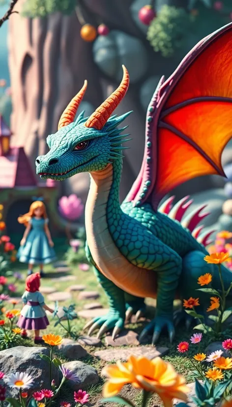 alice in wonderland dragon