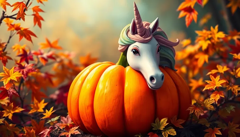 unicorn pumpkin