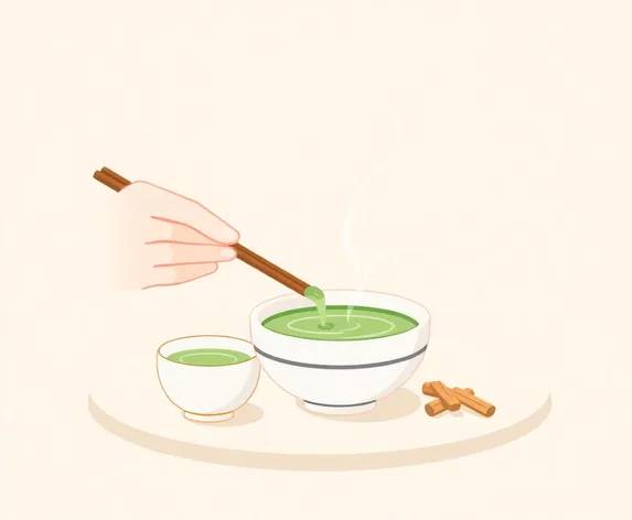 matcha making easy drawing