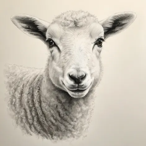 lamb drawing