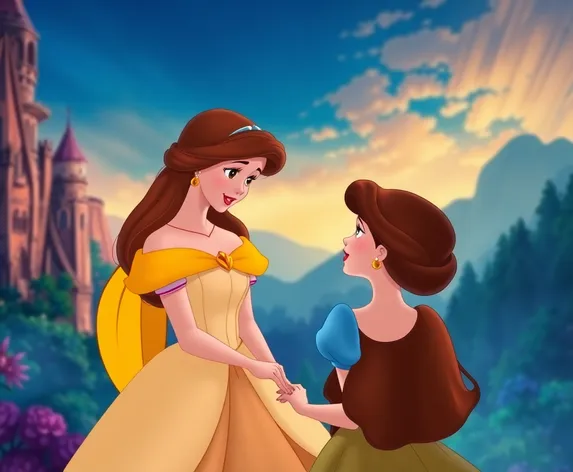 disney princesses with brown