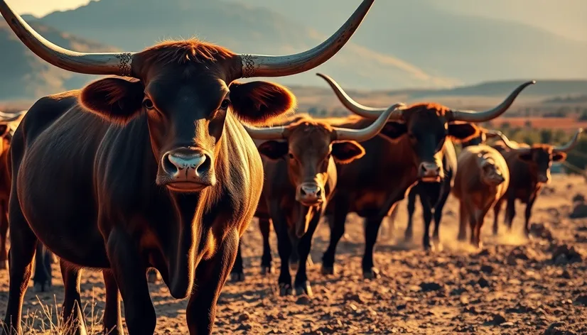 texas longhorn cattle