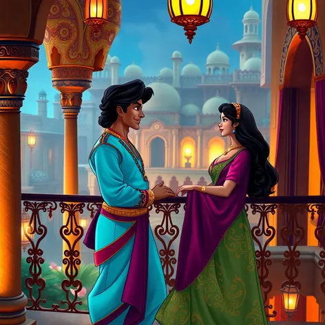 aladdin jasmine balcony