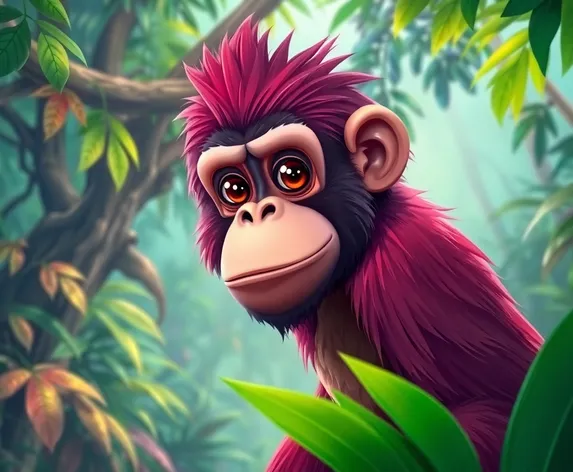 animated orangutan