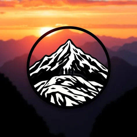 people on mountain logo