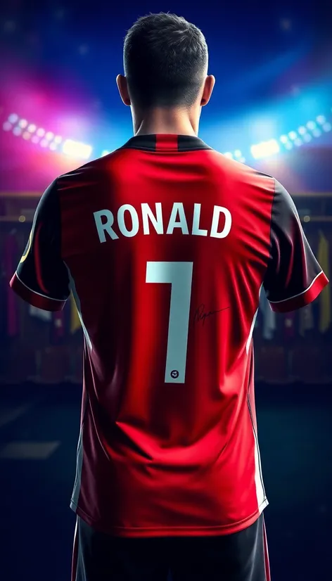 ronaldo shirt signed