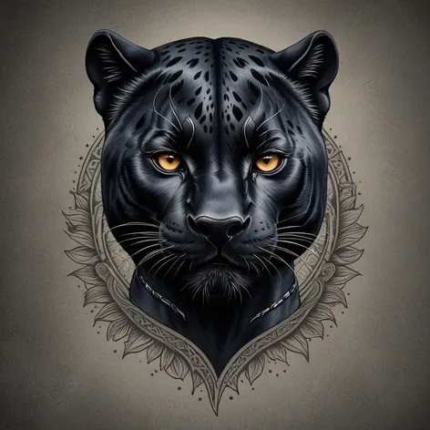 black panther tattoo