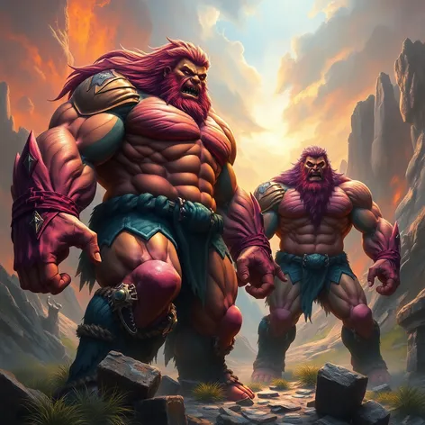 muscular giants