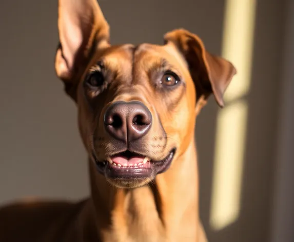 fawn doberman