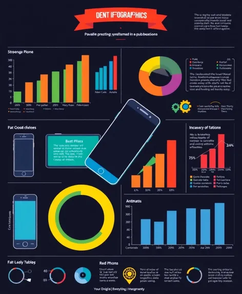 infographic about cell phone