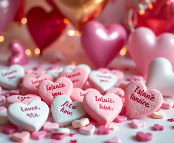 valentine heart candy