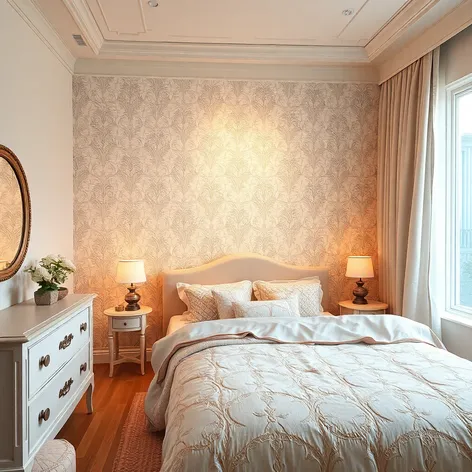 bedroom interior design wallpaper