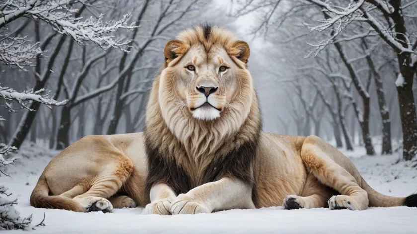 snow lion