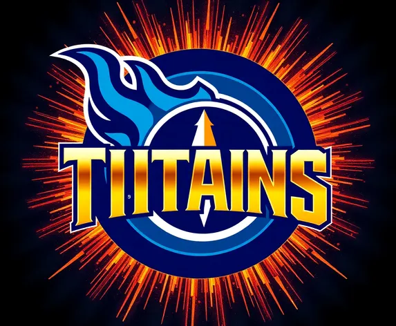 custom sports logo titans