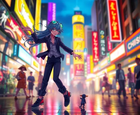 2d character dancing