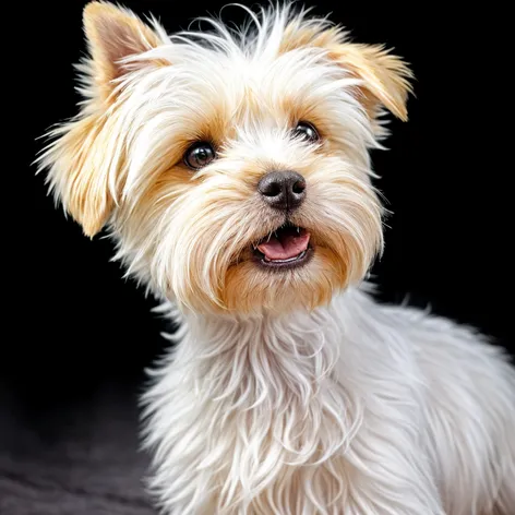 yorkshire terrier white