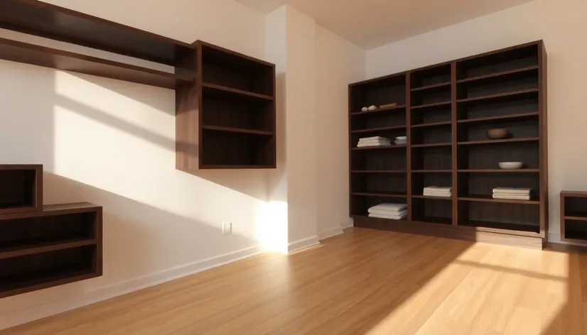 closet light wood floor