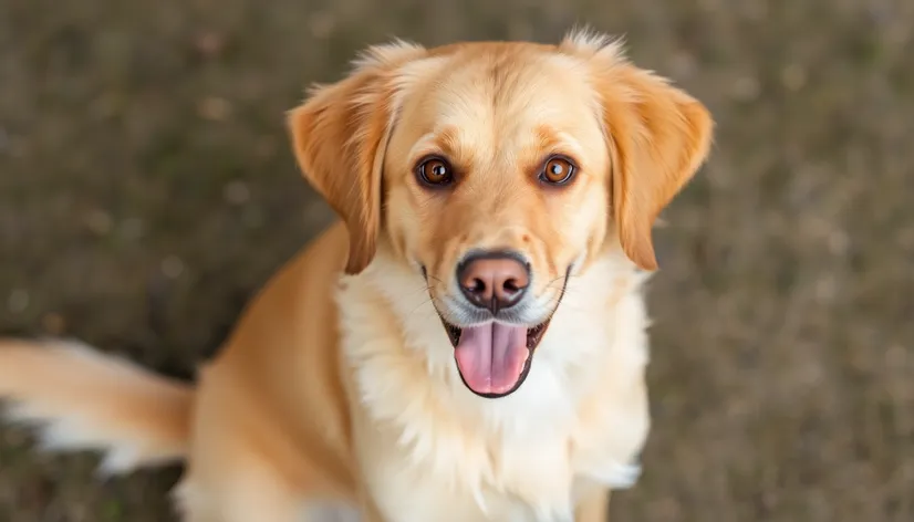 lab and golden retriever