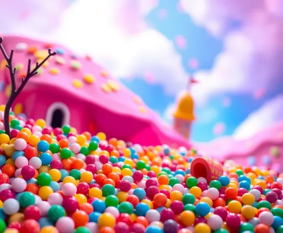 candyland gummy dots