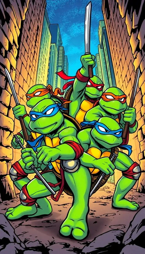 teenage mutant ninja turtles