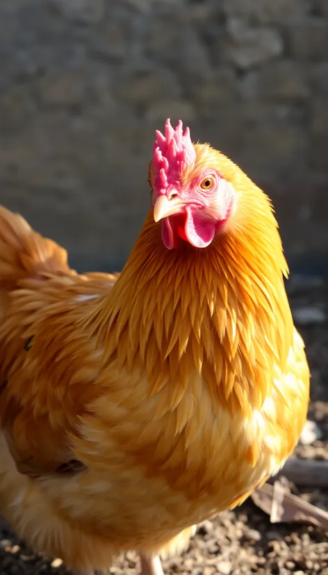 golden laced wyandotte hen