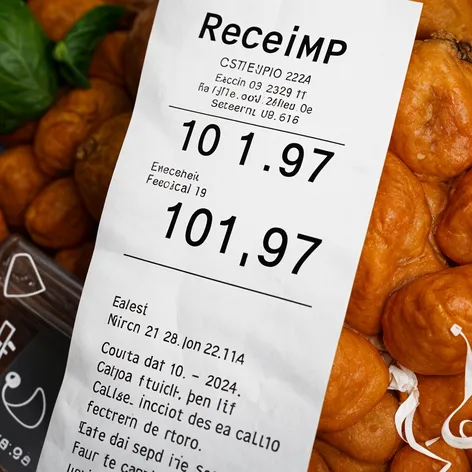 receipt in spanish cost