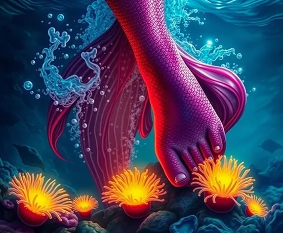 ariel's feet