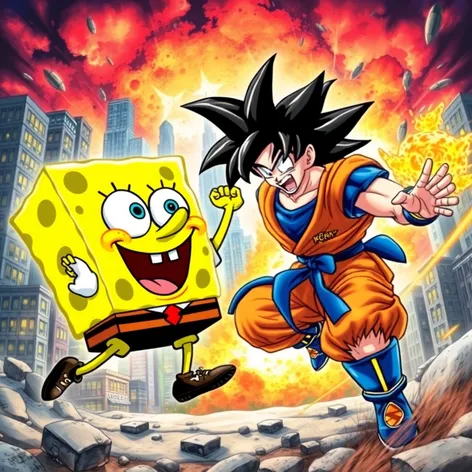 spongebob vs goku